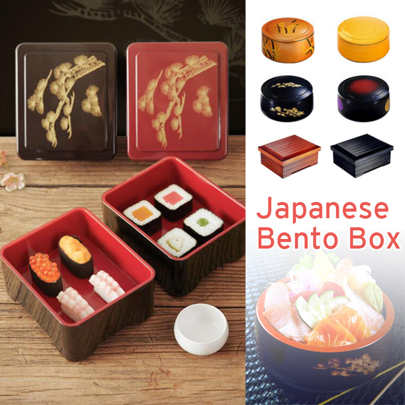 Meal Prep With Rice - Estilo japonês caixas bento resina caixa
