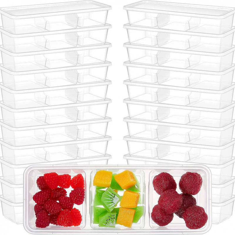 Meal Prep Japanese Food - Recipiente de alimentos de 3 seções