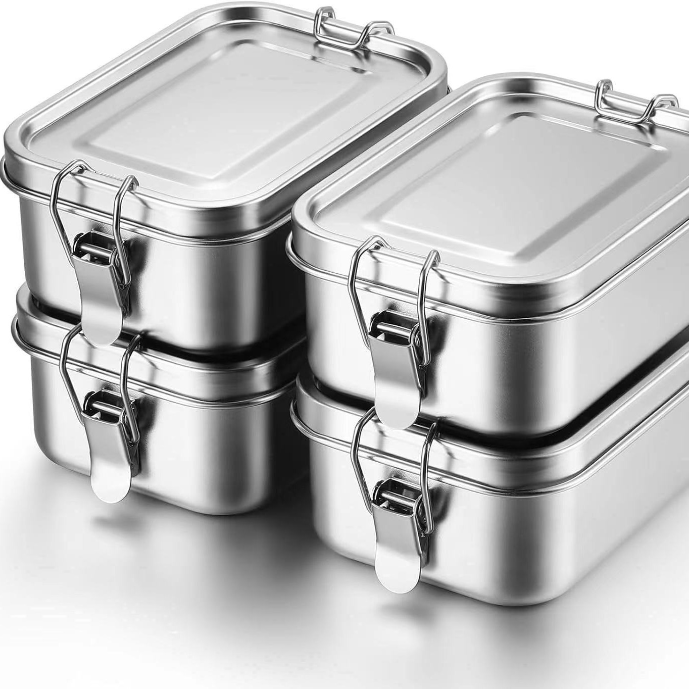 Stainless Bento Box - Caixa Bento Durável em Aço Inoxidável