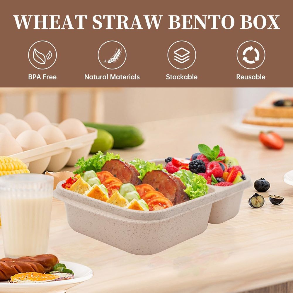 Conjunto de 4 Caixas de Almoço - Meal Prep Containers avaliação e preço