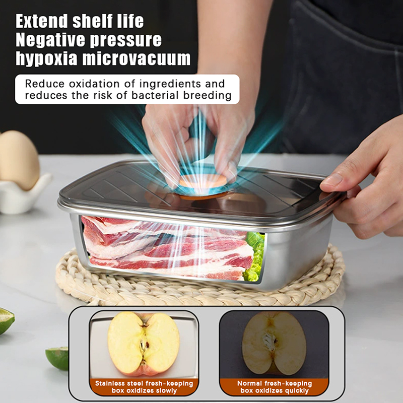 Lancheira de acampamento de aç - Stainless Bento Box avaliação e preço