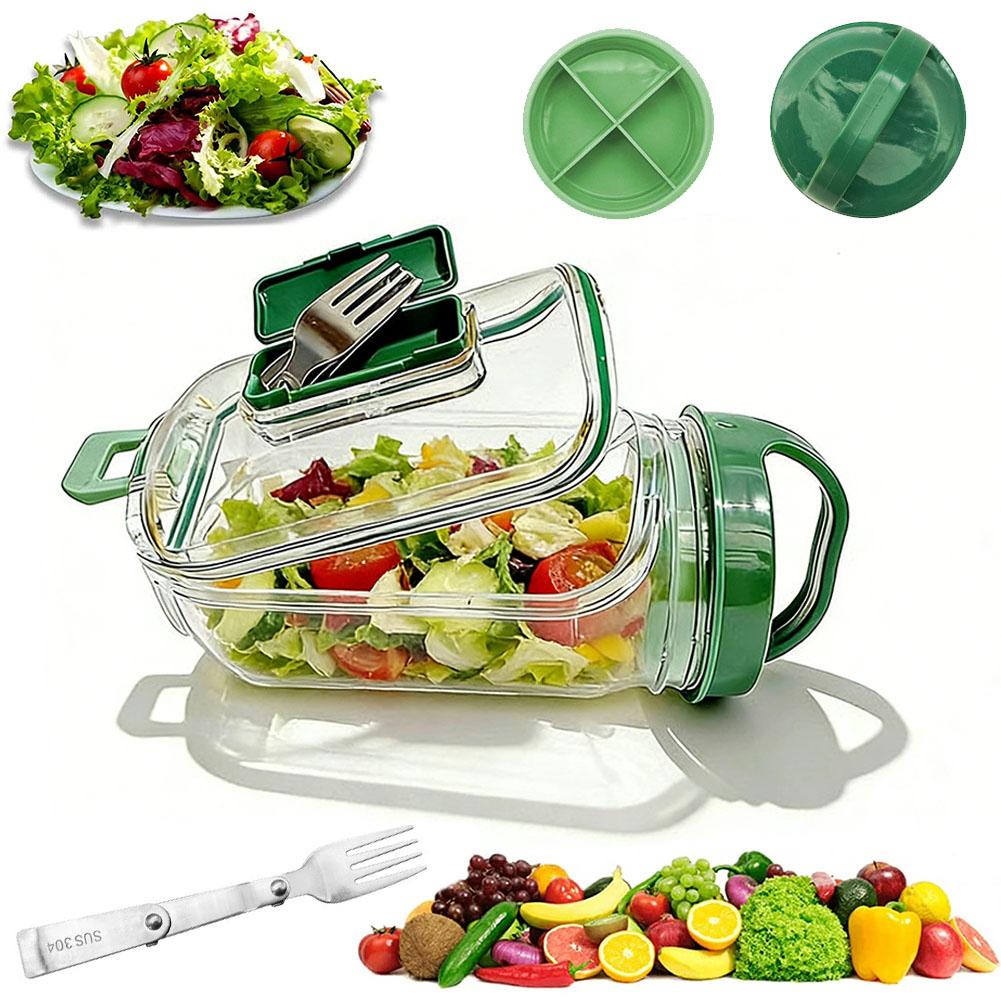 Recipiente Portátil para Salad - Meal Prep Containers avaliação e preço