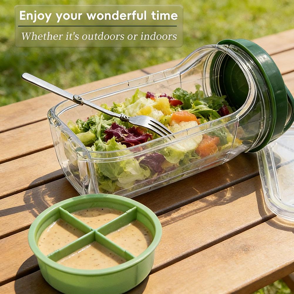 Recipiente Portátil para Salad - Meal Prep Containers avaliação e preço