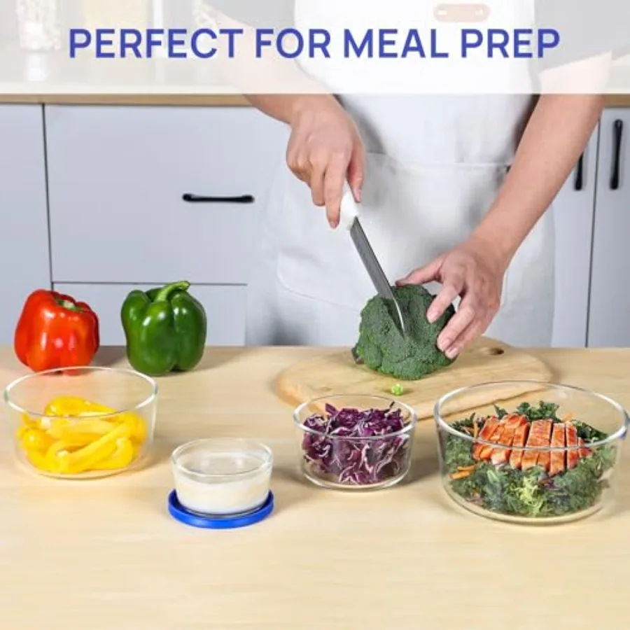 Conjunto de 4 Tigelas de Vidro - Meal Prep Containers avaliação e preço
