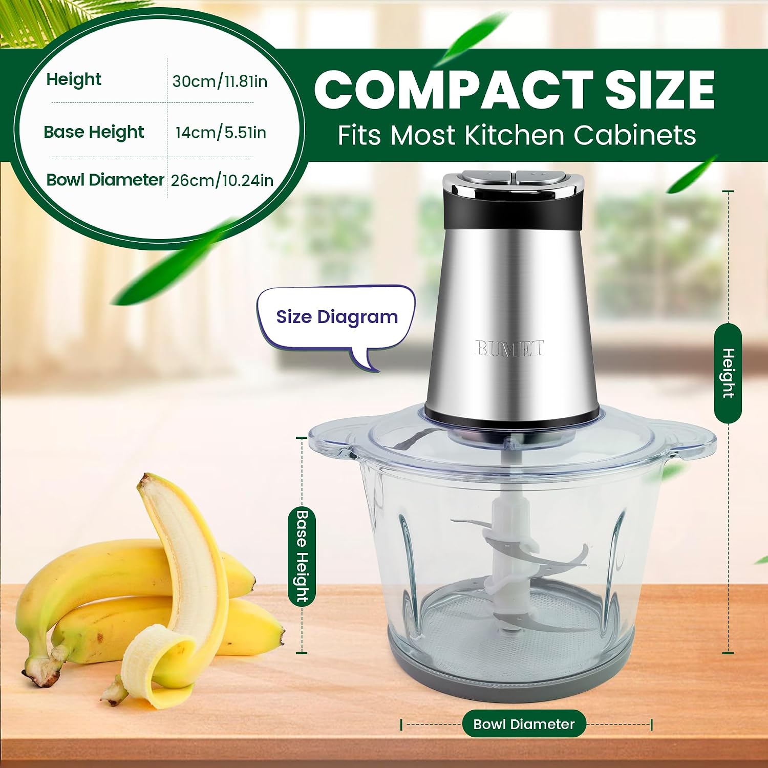 Processador de Alimentos 800W  - Veggie Chopper Cup avaliação e preço