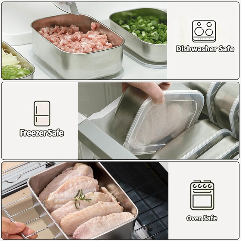 Recipientes de Aço Inoxidável  - Stainless Bento Box avaliação e preço