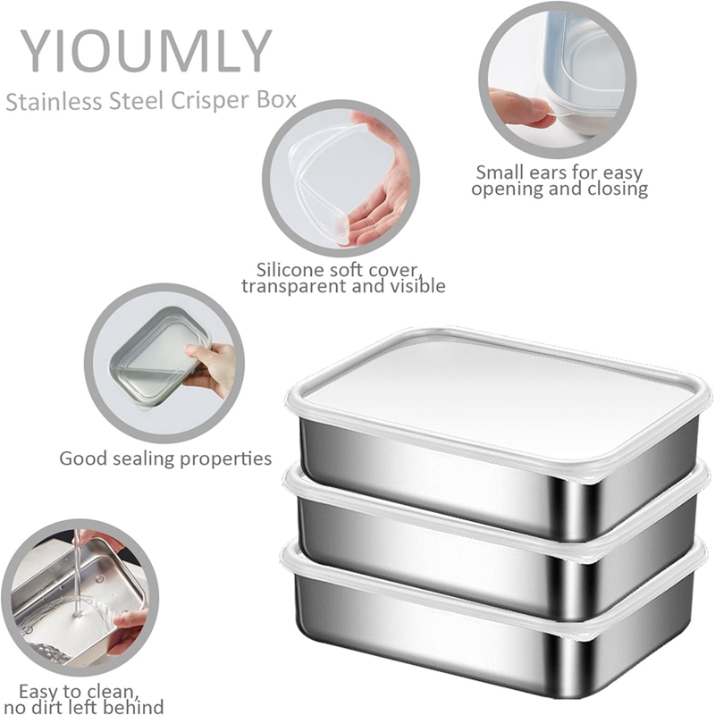 Recipientes de Aço Inoxidável  - Stainless Bento Box avaliação e preço