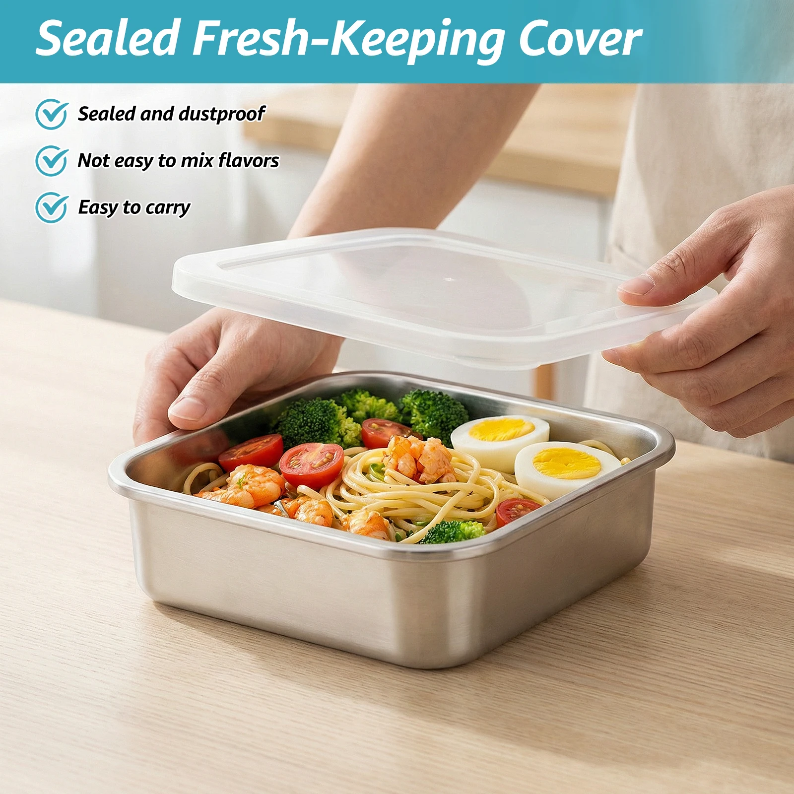 Conjunto 2 em 1 de Tigela Quad - Meal Prep With Rice avaliação e preço