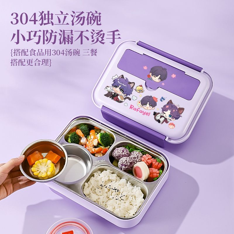 Amor e espaço profundo de aço  - Stainless Bento Box avaliação e preço