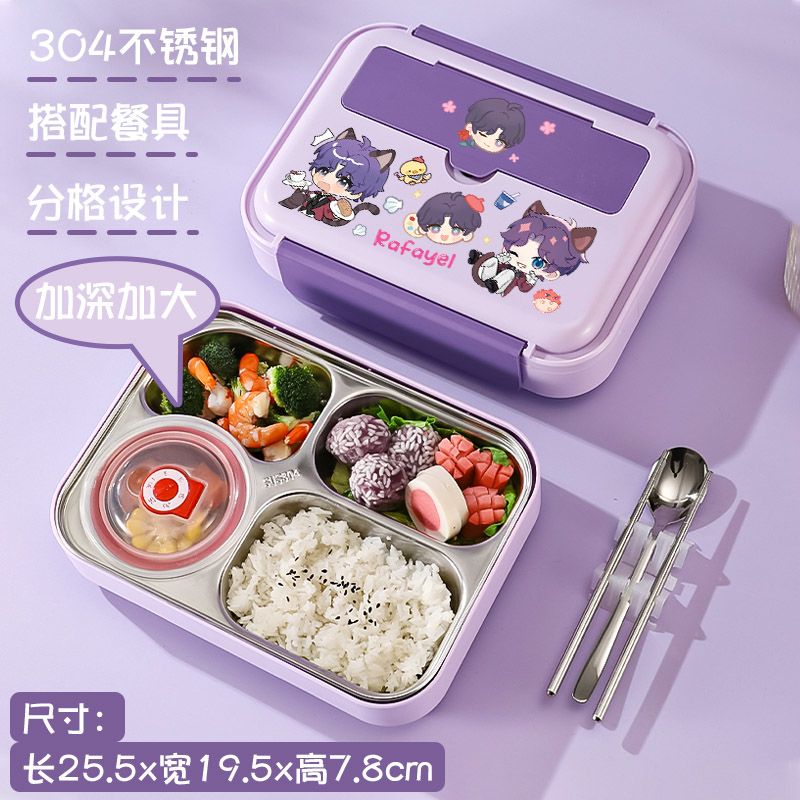 Amor e espaço profundo de aço  - Stainless Bento Box avaliação e preço