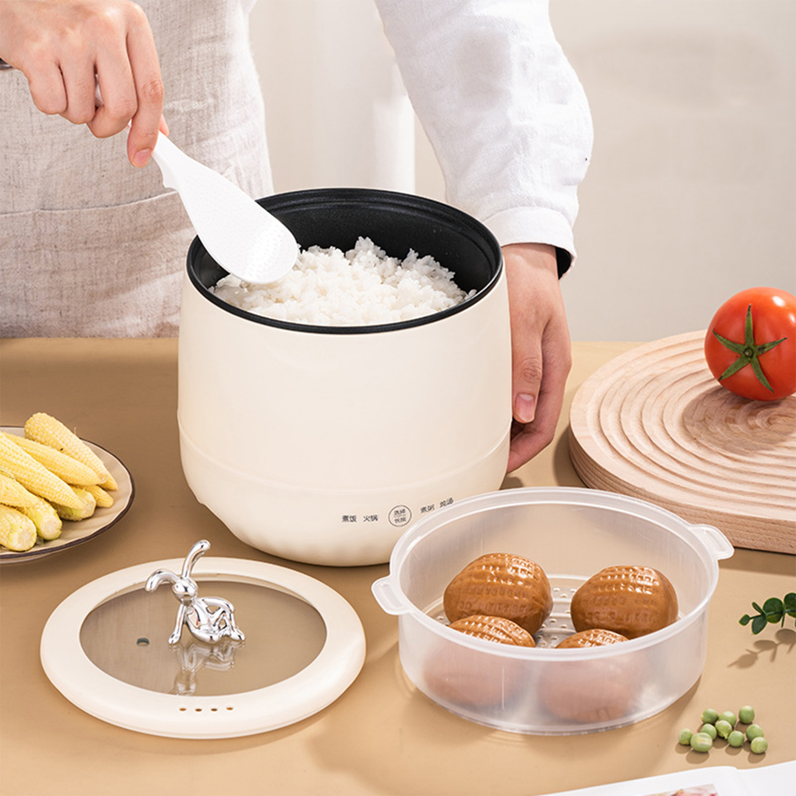 Mini panela elétrica inteligen - Meal Prep With Rice avaliação e preço