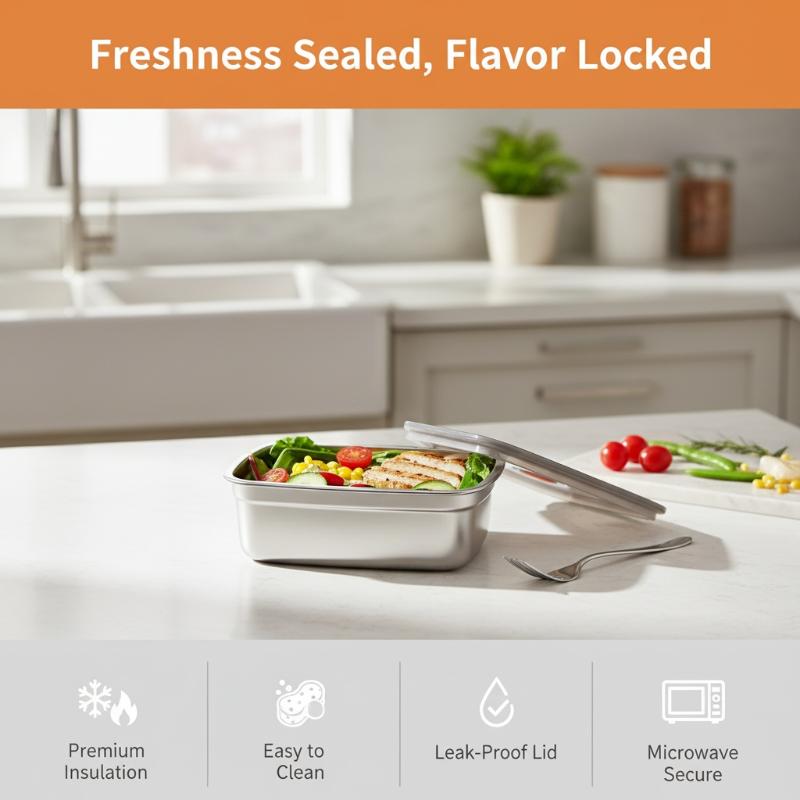 Caixa de Almoço de Aço Inoxidá - Stainless Bento Box avaliação e preço