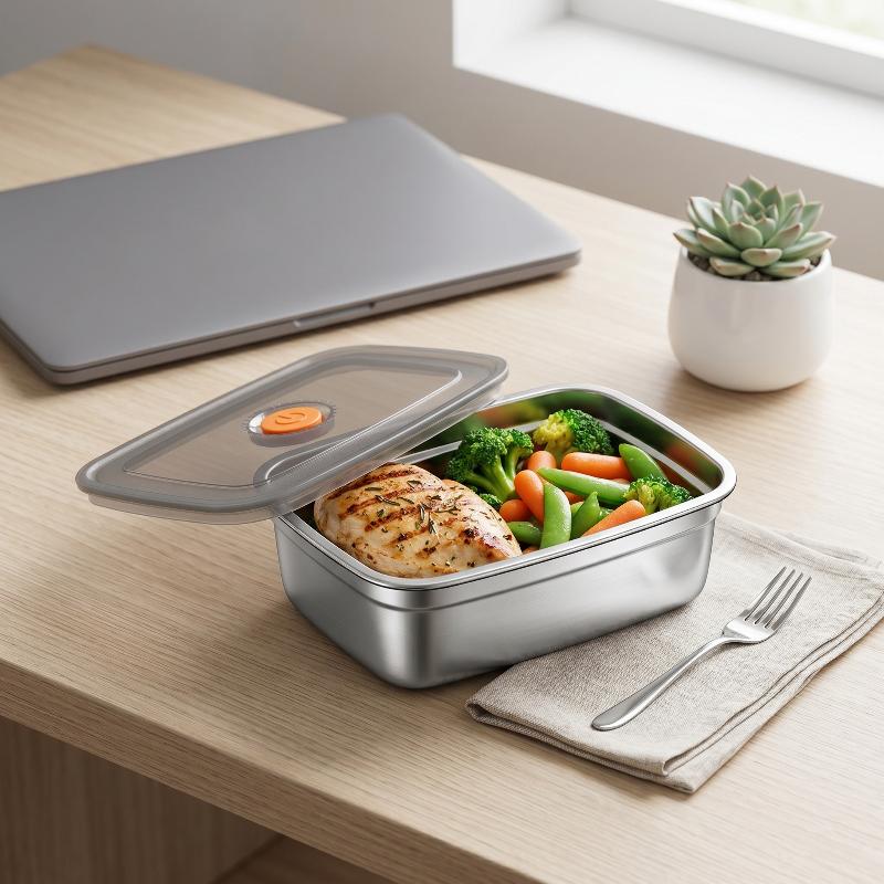 Caixa de Almoço de Aço Inoxidá - Stainless Bento Box avaliação e preço