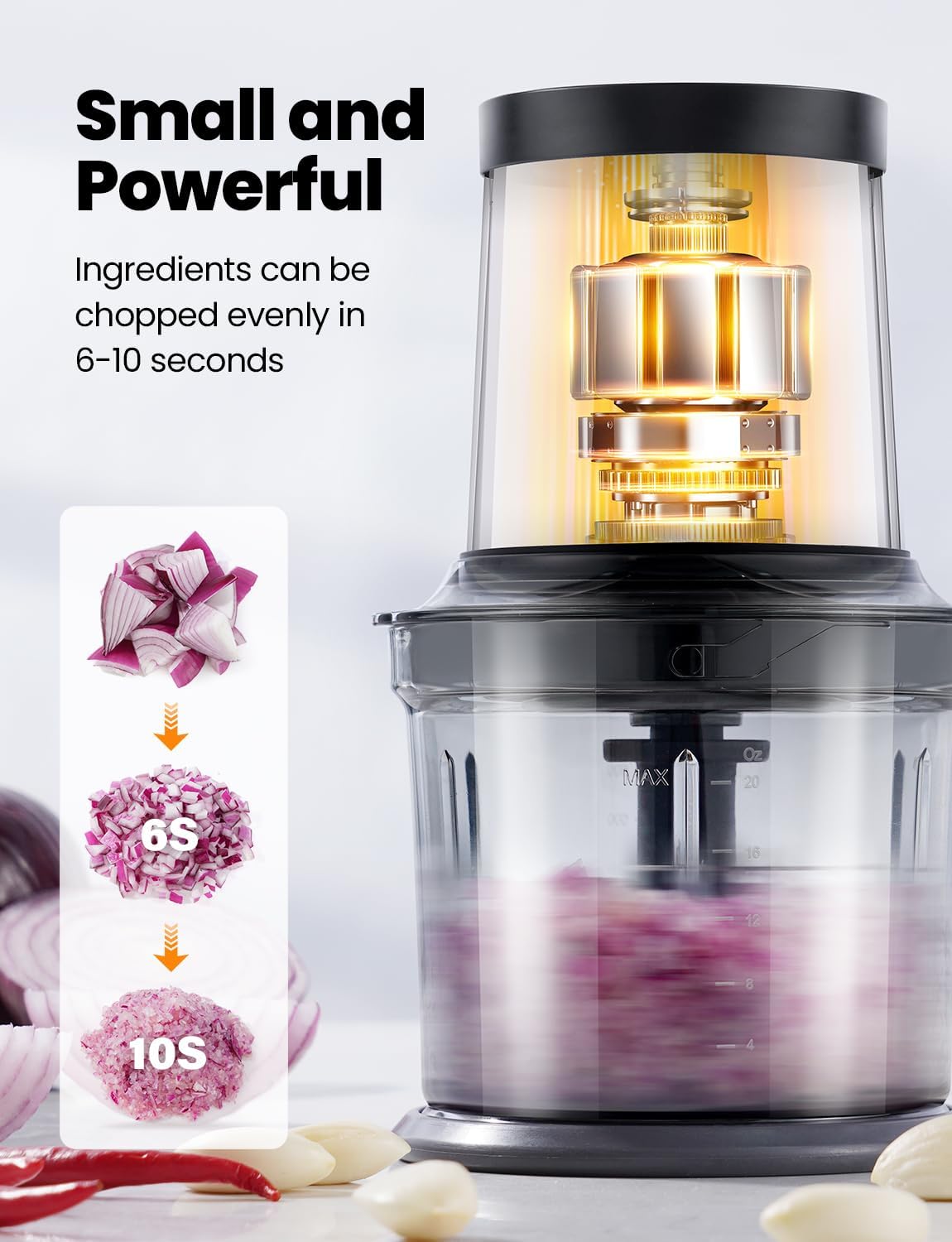 Processador de Alimentos Elétr - Veggie Chopper Cup avaliação e preço