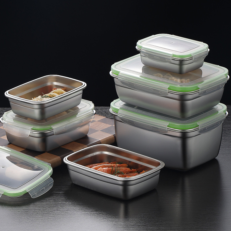 Conjunto de lancheira de aço i - Meal Prep Containers avaliação e preço