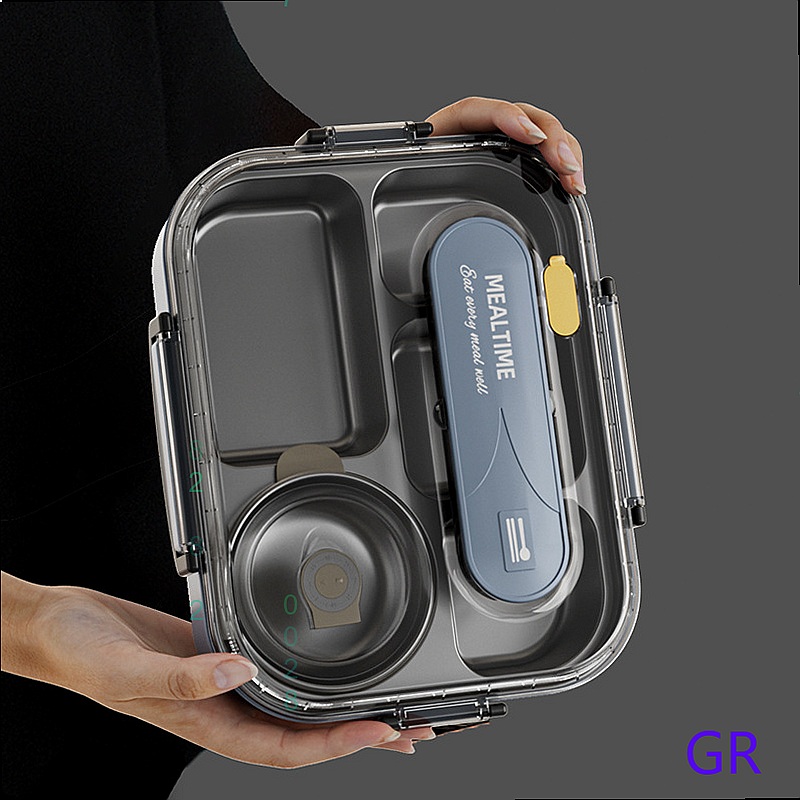 Caixa Bento de Aço Inoxidável  - Stainless Bento Box avaliação e preço