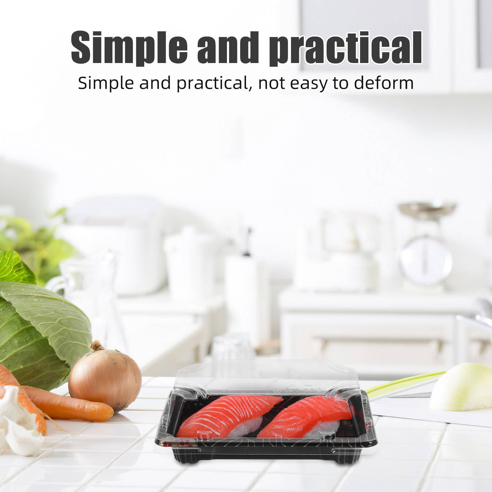 50 Peças de Recipientes de Sus - Meal Prep Japanese Food avaliação e preço