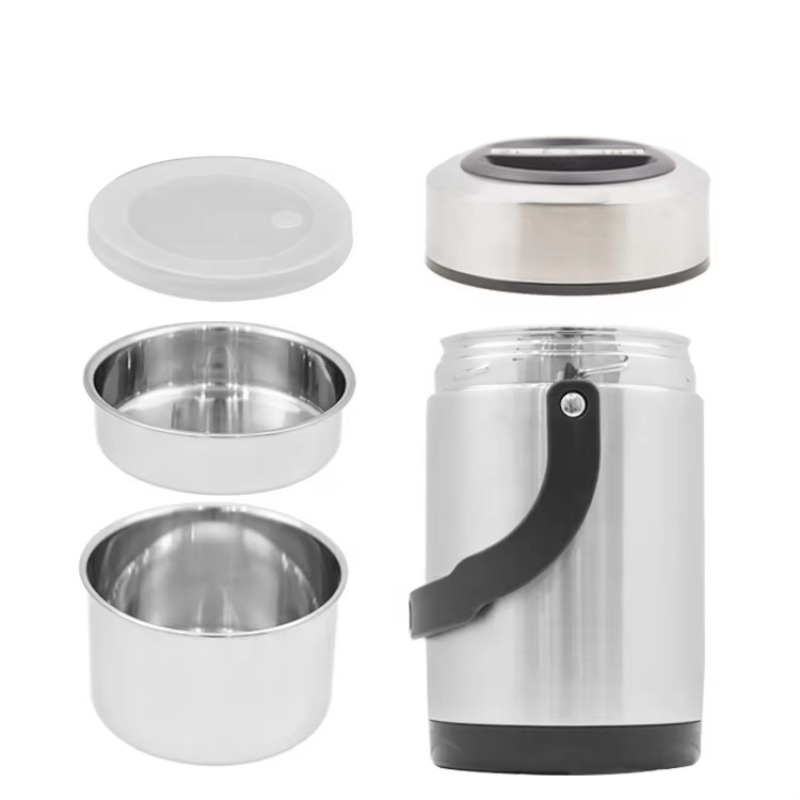 Atacado a vácuo isolado térmic - Stainless Bento Box avaliação e preço