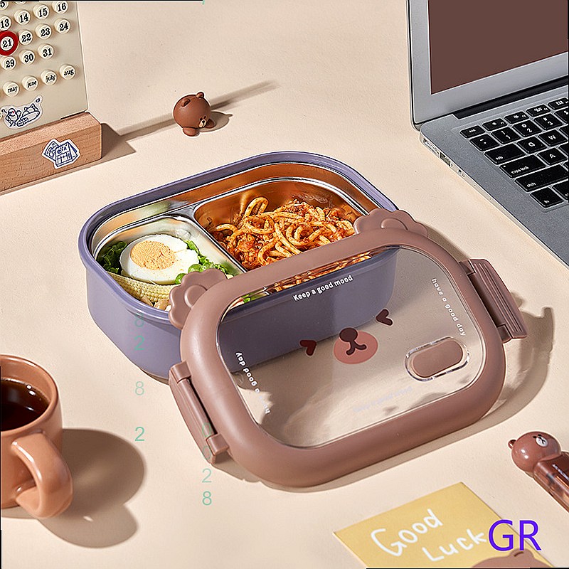 Lancheira Térmica de Aço Inoxi - Stainless Bento Box avaliação e preço