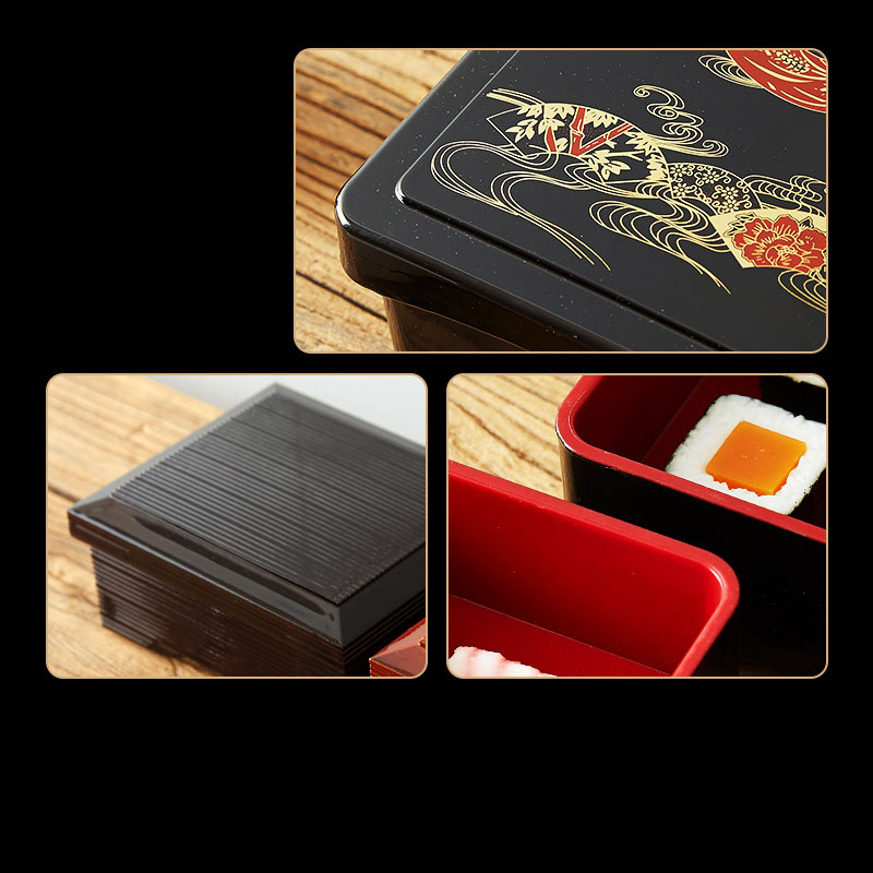 Lancheira Japonesa com Tampa,  - Meal Prep Japanese Food avaliação e preço