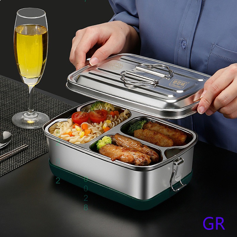 Marmita de Aço Inoxidável 304, - Stainless Bento Box avaliação e preço