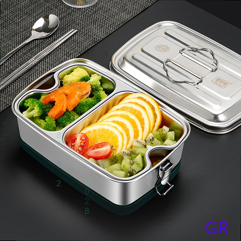 Marmita de Aço Inoxidável 304, - Stainless Bento Box avaliação e preço