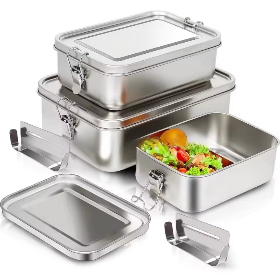 Caixa Bento Durável em Aço Ino - Stainless Bento Box avaliação e preço