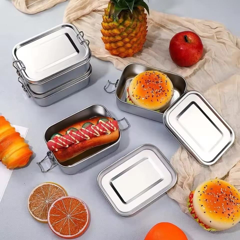 Caixa Bento Durável em Aço Ino - Stainless Bento Box avaliação e preço