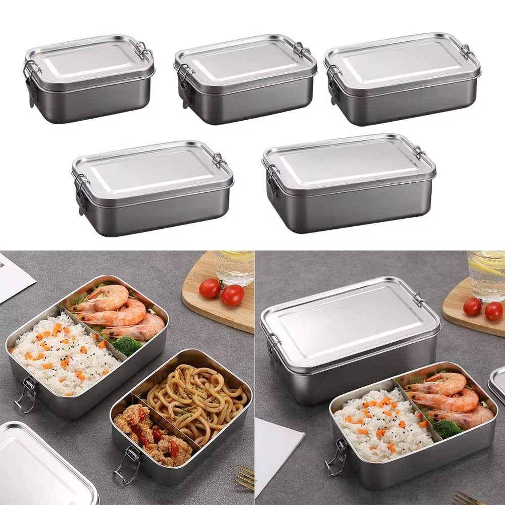 Caixa Bento Durável em Aço Ino - Stainless Bento Box avaliação e preço