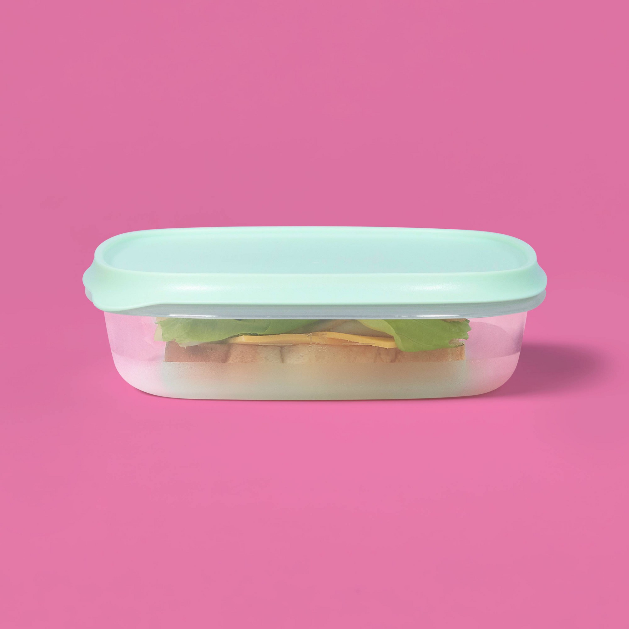 Recipientes quadrados de 3ct p - Meal Prep Containers avaliação e preço