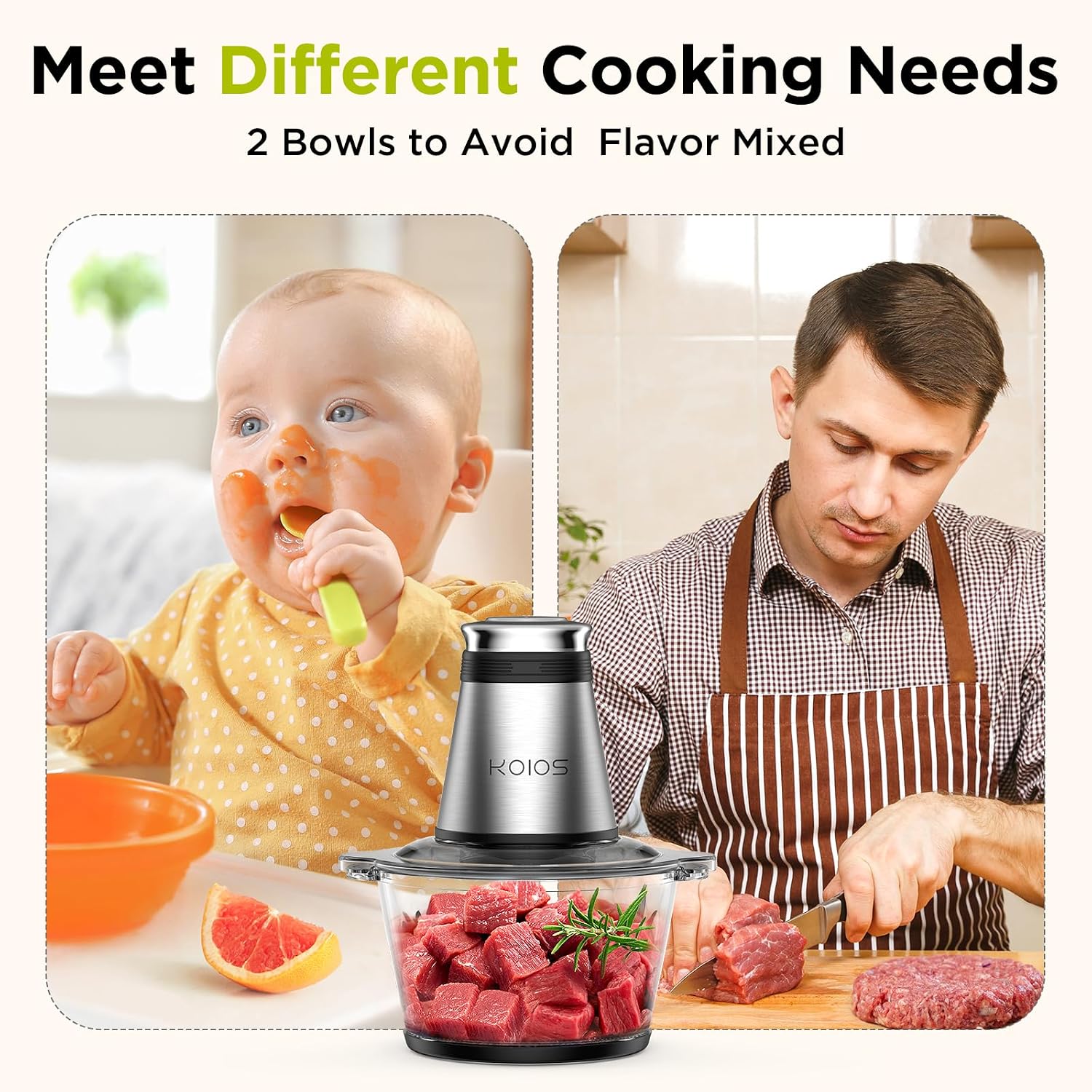 Processador de Alimentos 500W, - Veggie Chopper Cup avaliação e preço